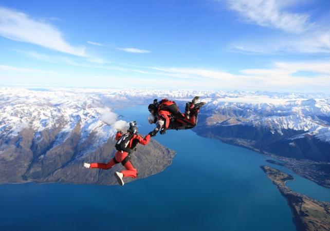 skydiving in queenstown