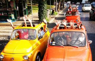 Visite Roma em um Fiat 500 em comitiva - principais atrações e locais desconhecidos