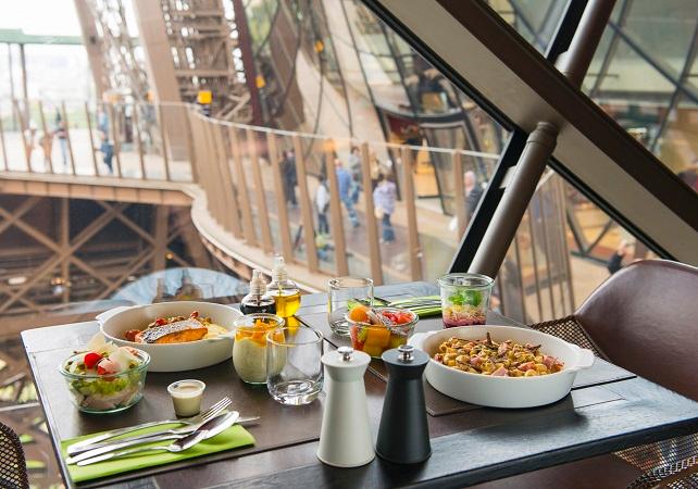 Lunch at 58 Tour Eiffel Restaurant – 1st floor of the Eiffel Tower