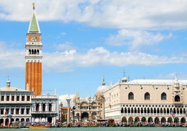 Découverte de Venise à pied et visite guidée multilingue du Palais des Doges