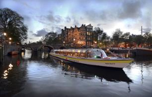Crucero con cena en Ámsterdam preparada por un chef