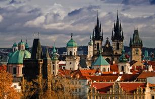 Visite guidée de Prague en français, à pied et en bateau - déjeuner inclus