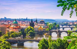 Visite guidée de Prague à pied et en bateau & déjeuner inclus - en français