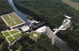 Survol des Grands Châteaux de la Loire en hélicoptère