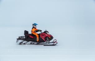 Excursion en motoneige sur le glacier de Langjökull – au départ de Reykjavik
