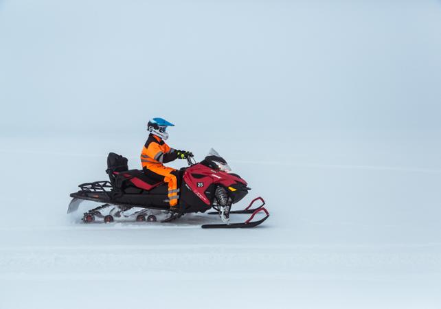 Excursion en motoneige sur le glacier de Langjökull – au départ de Reykjavik