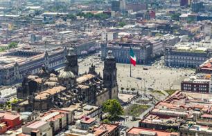 Visite guidée du Musée national d’Anthropologie & visite panoramique en bus de la ville de Mexico (Templo Mayor..)