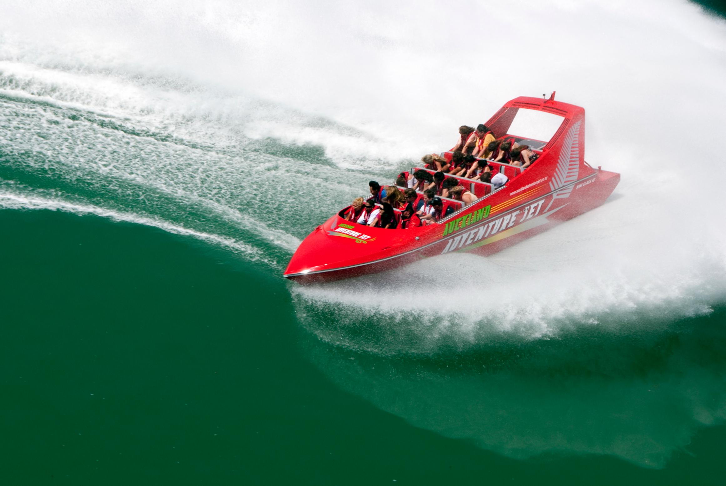 Tour en Speed Boat dans la Baie d'Auckland