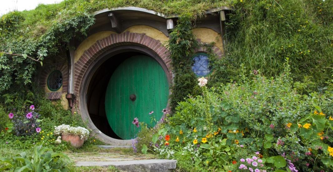 Hobbiton, the fictional village from Lord of the Rings