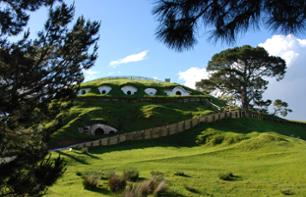 Excursion aux grottes de Waitomo et visite de Hobbitebourg - Au départ d'Auckland