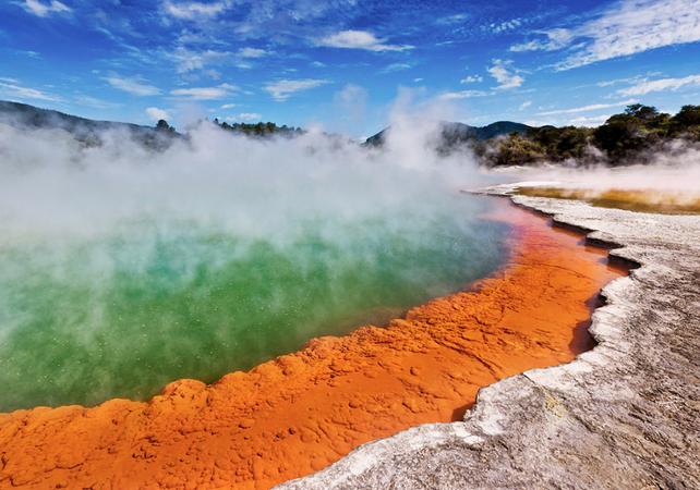 Billet Wai-o-Tapu - Parc géothermique & geysers à Rotorua