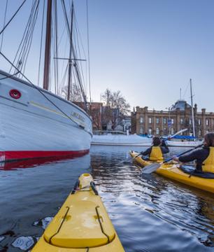 Balade en kayak avec guide à la découverte de Hobart – Déjeuner inclus