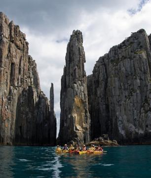 Excursion en kayak à la découverte de la presqu’île Tasman – Au départ de Hobart