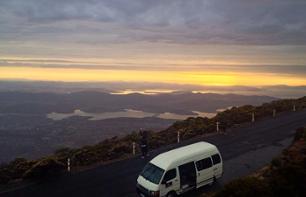Excursion autour de Hobart : Mont Field, chutes Russell, diables de Tasmanie et Mont Wellington – Au départ de Hobart