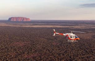 Helicopter Ride over Ayers Rock, Kata Tjuta departing from Ayers Rock