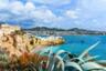 Visite guidée privée de la ville d'Ibiza (Eivissa) et sa côte à vélo