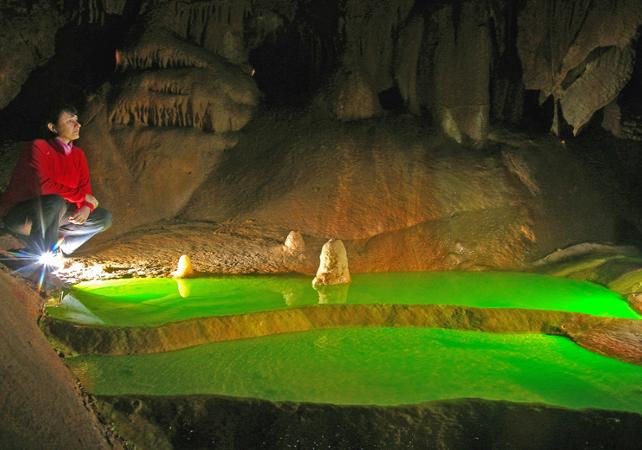 Visite de la grotte de Baume Obscure et chasse au trésor - à 20 min de Grasse