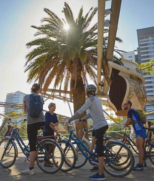 Visita guiada en bicicleta de Barcelona - En francés