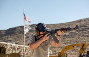 Initiation au tir en plein air avec véritables armes à feu - Las Vegas