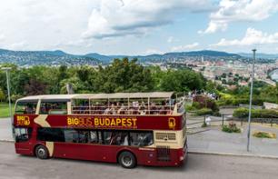 Multi-stop panoramic bus tour of Budapest - 1, 2 or 3 day pass
