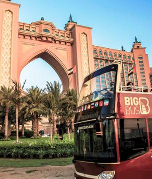 Tour de Dubai en bus panoramique - Arrêts multiples - Pass 24H ou 48H