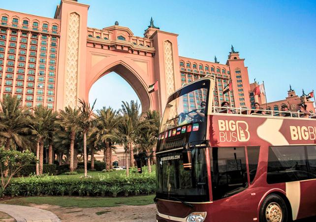 Tour de Dubai en bus panoramique - Arrêts multiples - Pass 1, 2 ou 5 jours