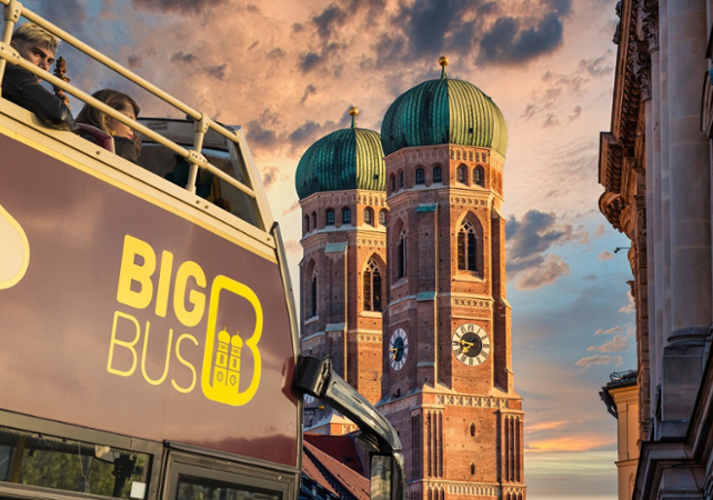 Visite de Munich en bus à arrêts multiples - Pass 1 ou 2 jours