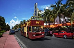 Tour de Miami en bus panoramique - Arrêts multiples – Pass 1 ou 2 jours