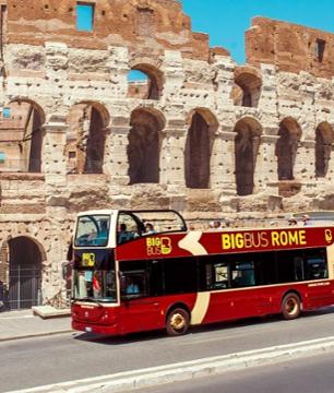Tour de Rome en bus panoramique - Arrêts multiples - Pass 24h, 48h ou 72h