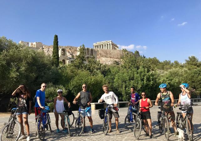 Visite guidée d'Athènes à vélo - 3h
