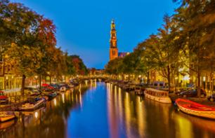 Cena crucero por el canal de Ámsterdam