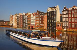 Croisière panoramique sur les canaux d'Amsterdam (1h15)