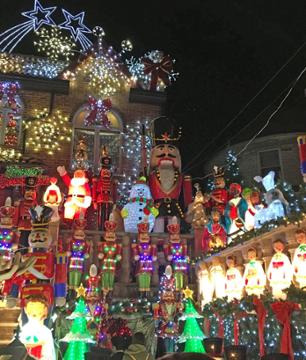 Visite guidée à la découverte des illuminations de Noël à Brooklyn