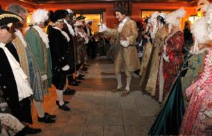 The Venice Carnival– Traditional Dance Lessons, Hot Chocolate at the Hotel Splendid Venice and "Svolo del Leon" performance