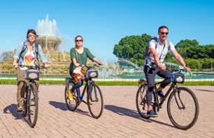 Guided bike tour of Millennium Park and the shores of Lake Michigan in Chicago