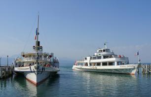 Steamboat Cruise From Geneva to Lausanne on Lake Geneva