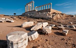 Excursion au Cap Sounion & visite du Temple de Poséidon en français - Au départ d'Athènes