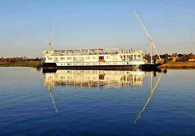 Croisière sur le Nil en Dahabieh depuis Louxor 8 jours/7 nuits - Visites guidées en français incluses et pension complète
