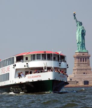 Croisière promenade à New York - Autour de la Statue de la Liberté et de Ellis Island (1h)