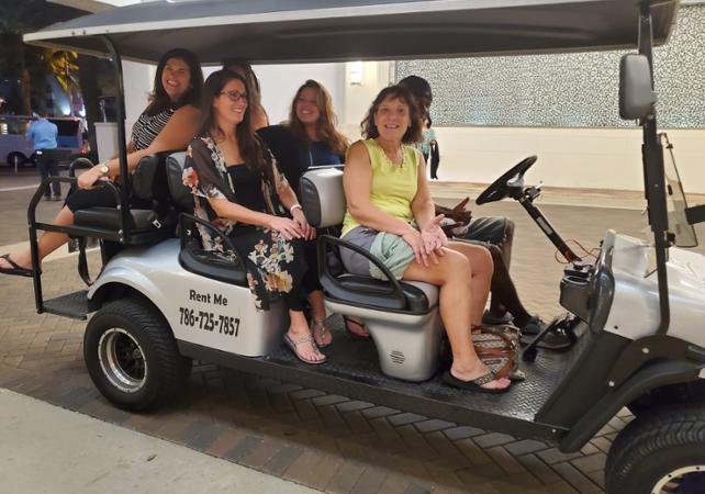 Tour guidé de Miami en voiturette électrique - En français