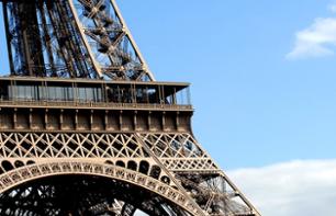 Cena en la primera planta de la Torre Eiffel y crucero por el Sena