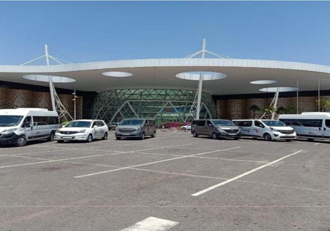 Transfert en véhicule privé de votre hôtel à Marrakech (centre-ville) à l’aéroport