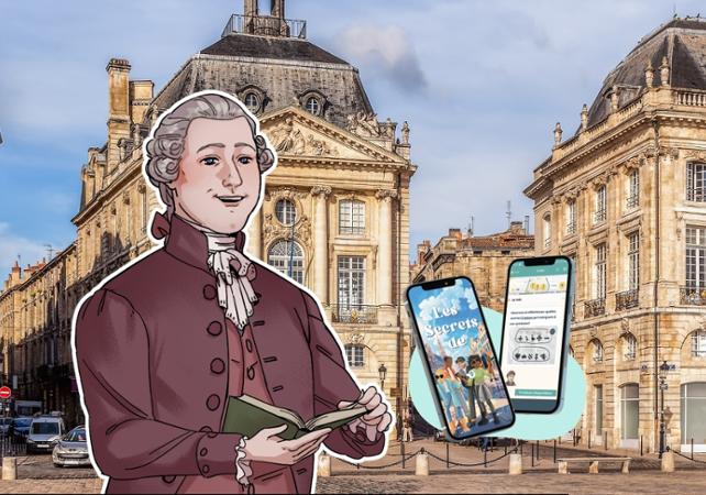 Jeu de piste interactif autour des secrets de Bordeaux - En français