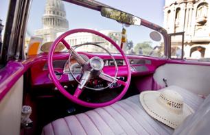 Private guided tour of colonial Havana by vintage car