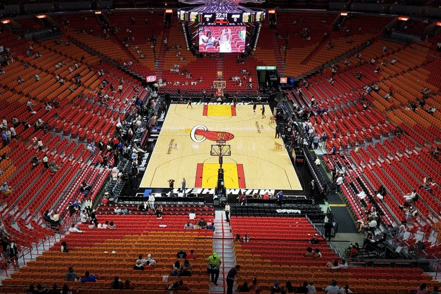 Ticket to a NBA Heat Match at the American Airlines Arena Miami