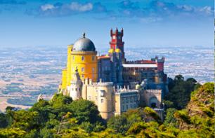 Excursion to Sintra (Pena Palace Park, Quinta da Regaleira...) and Cascais - in small group & in French - from Lisbon