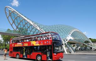 Hop-On Hop-Off Bus Tour of Tbilisi – 1 or 2 Day Bus Pass