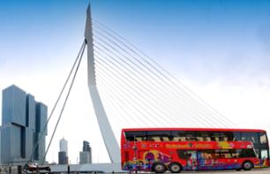 Visite de Rotterdam en bus panoramique à arrêts multiples - Pass 24h