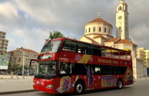 Tour of Beirut on a panoramic bus - Hop-On-Hop-Off - 24H or 48H Pass