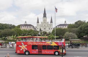Visite de la Nouvelle-Orléans en bus panoramique à arrêts multiples - Pass 1 jour